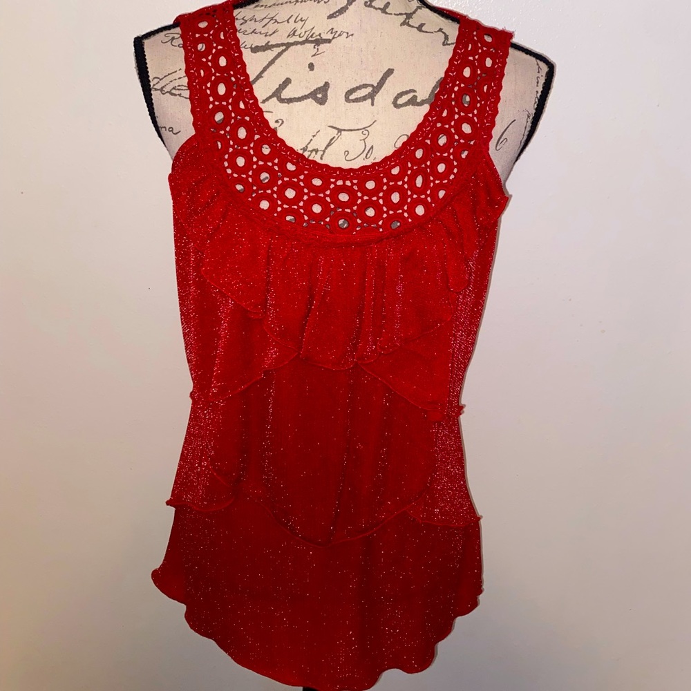 ❤️New Directions Layered Sparkling Top❤️